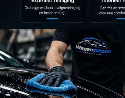 Wagenschoon Handwas autoreiniging